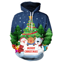 Load image into Gallery viewer, Hoodies Men/Women Autumn And Winter Long Sleeve Hooded Sweatshirt Hoodie Tracksuit Sweat Coat Casual Christmas