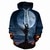 Load image into Gallery viewer, Happy Halloween Hoodie pullover all cover printed 3D