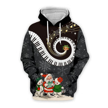 Load image into Gallery viewer, Christmas Hoodie Men's 3D Digital Printing Santa Claus MEN'S Hoodie