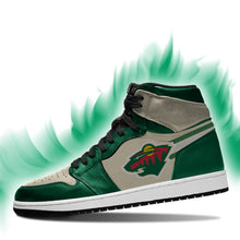 Load image into Gallery viewer, NHL Minnesota Wild Air Jordan Shoes Sport Top Branding Trends 2020 Sneakers