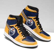 Load image into Gallery viewer, NHL Edmonton Oilers Air Jordan Shoes Sport Top Branding Trends 2020 Sneakers