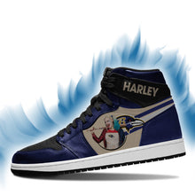 Load image into Gallery viewer, Harley Quinn NFL Baltimore Ravens Air Jordan Shoes Sport Top Branding Trends 2020 Sneakers