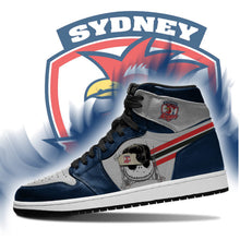 Load image into Gallery viewer, Jack Skellington Sydney Roosters NRL Air Jordan Shoes Sport Top Branding Trends 2020 Sneakers