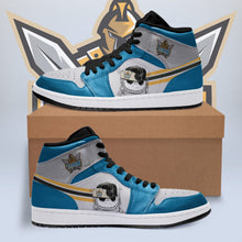 Load image into Gallery viewer, Jack Skellington Gold Coast Titans NRL Air Jordan Shoes Sport Top Branding Trends 2020 Sneakers