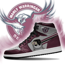 Load image into Gallery viewer, Jack Skellington Manly Warringah Sea Eagles NRL Air Jordan Shoes Sport Top Branding Trends 2020 Sneakers