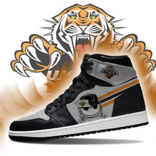 Load image into Gallery viewer, Jack Skellington Wests Tigers NRL Air Jordan Shoes Sport Top Branding Trends 2020 Sneakers