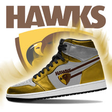 Load image into Gallery viewer, AFL Hawthorn Hawks Air Jordan Shoes Sport Top Branding Trends 2020 Sneakers