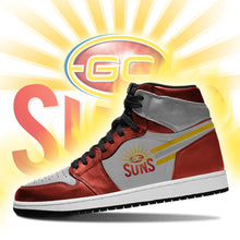 Load image into Gallery viewer, AFL Gold Coast Suns Air Jordan Shoes Sport Top Branding Trends 2020 Sneakers