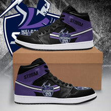 Load image into Gallery viewer, NRL Melbourne Storm Air Jordan Shoes Sport Top Branding Trends 2020 Sneakers