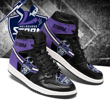 Load image into Gallery viewer, NRL Melbourne Storm Air Jordan Shoes Sport Top Branding Trends 2020 Sneakers