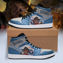 Load image into Gallery viewer, NFL Tennessee Titans Horror Air Jordan Shoes Sport Top Branding Trends 2020 Sneakers