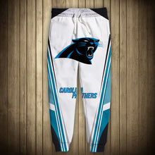 Load image into Gallery viewer, Carolina Panthers NFL Football Suit 3D Hoodie, 3D Zip Hoodie, 3D Sweatshirt, 3D Fleece Hoodie, 3D T-Shirt, 3D Polo T-Shirt, 3D Tank Top, 3D Bomber Jacket, 3D Long Pants, 3D Short Pants Full Print