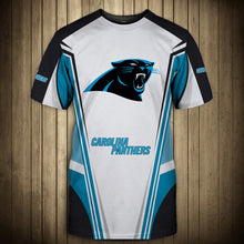 Load image into Gallery viewer, Carolina Panthers NFL Football Suit 3D Hoodie, 3D Zip Hoodie, 3D Sweatshirt, 3D Fleece Hoodie, 3D T-Shirt, 3D Polo T-Shirt, 3D Tank Top, 3D Bomber Jacket, 3D Long Pants, 3D Short Pants Full Print