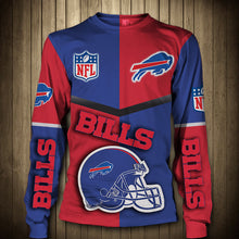Load image into Gallery viewer, Buffalo Bills 2 NFL Football Suit 3D Hoodie, 3D Zip Hoodie, 3D Sweatshirt, 3D Fleece Hoodie, 3D T-Shirt, 3D Polo T-Shirt, 3D Tank Top, 3D Bomber Jacket, 3D Long Pants, 3D Short Pants Full Print