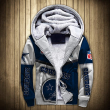 Load image into Gallery viewer, Dallas Cowboys 1 NFL Football Suit 3D Hoodie, 3D Zip Hoodie, 3D Sweatshirt, 3D Fleece Hoodie, 3D T-Shirt, 3D Polo T-Shirt, 3D Tank Top, 3D Bomber Jacket, 3D Long Pants, 3D Short Pants Full Print