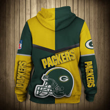 Load image into Gallery viewer, Green Bay Packers NFL Football Suit 3D Hoodie, 3D Zip Hoodie, 3D Sweatshirt, 3D Fleece Hoodie, 3D T-Shirt, 3D Polo T-Shirt, 3D Tank Top, 3D Bomber Jacket, 3D Long Pants, 3D Short Pants Full Print