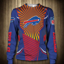 Load image into Gallery viewer, Buffalo Bills NFL Football Suit 3D Hoodie, 3D Zip Hoodie, 3D Sweatshirt, 3D Fleece Hoodie, 3D T-Shirt, 3D Polo T-Shirt, 3D Tank Top, 3D Bomber Jacket, 3D Long Pants, 3D Short Pants Full Print