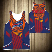 Load image into Gallery viewer, Buffalo Bills NFL Football Suit 3D Hoodie, 3D Zip Hoodie, 3D Sweatshirt, 3D Fleece Hoodie, 3D T-Shirt, 3D Polo T-Shirt, 3D Tank Top, 3D Bomber Jacket, 3D Long Pants, 3D Short Pants Full Print