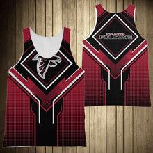 Load image into Gallery viewer, Atlanta Falcons NFL Football Suit 3D Hoodie, 3D Zip Hoodie, 3D Sweatshirt, 3D Fleece Hoodie, 3D T-Shirt, 3D Polo T-Shirt, 3D Tank Top, 3D Bomber Jacket, 3D Long Pants, 3D Short Pants Full Print