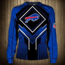 Load image into Gallery viewer, Buffalo Bills 3 NFL Football Suit 3D Hoodie, 3D Zip Hoodie, 3D Sweatshirt, 3D Fleece Hoodie, 3D T-Shirt, 3D Polo T-Shirt, 3D Tank Top, 3D Bomber Jacket, 3D Long Pants, 3D Short Pants Full Print