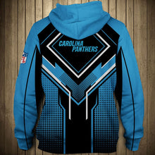 Load image into Gallery viewer, Carolina Panthers 2 NFL Football Suit 3D Hoodie, 3D Zip Hoodie, 3D Sweatshirt, 3D Fleece Hoodie, 3D T-Shirt, 3D Polo T-Shirt, 3D Tank Top, 3D Bomber Jacket, 3D Long Pants, 3D Short Pants Full Print