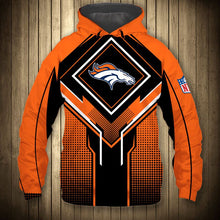 Load image into Gallery viewer, Denver Broncos NFL Football Suit 3D Hoodie, 3D Zip Hoodie, 3D Sweatshirt, 3D Fleece Hoodie, 3D T-Shirt, 3D Polo T-Shirt, 3D Tank Top, 3D Bomber Jacket, 3D Long Pants, 3D Short Pants Full Print