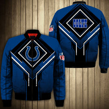 Load image into Gallery viewer, Indianapolis Colts NFL Football Suit 3D Hoodie, 3D Zip Hoodie, 3D Sweatshirt, 3D Fleece Hoodie, 3D T-Shirt, 3D Polo T-Shirt, 3D Tank Top, 3D Bomber Jacket, 3D Long Pants, 3D Short Pants Full Print