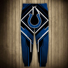 Load image into Gallery viewer, Indianapolis Colts NFL Football Suit 3D Hoodie, 3D Zip Hoodie, 3D Sweatshirt, 3D Fleece Hoodie, 3D T-Shirt, 3D Polo T-Shirt, 3D Tank Top, 3D Bomber Jacket, 3D Long Pants, 3D Short Pants Full Print