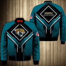 Load image into Gallery viewer, Jacksonville Jaguars NFL Football Suit 3D Hoodie, 3D Zip Hoodie, 3D Sweatshirt, 3D Fleece Hoodie, 3D T-Shirt, 3D Polo T-Shirt, 3D Tank Top, 3D Bomber Jacket, 3D Long Pants, 3D Short Pants Full Print