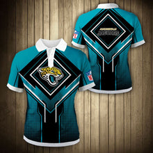 Load image into Gallery viewer, Jacksonville Jaguars NFL Football Suit 3D Hoodie, 3D Zip Hoodie, 3D Sweatshirt, 3D Fleece Hoodie, 3D T-Shirt, 3D Polo T-Shirt, 3D Tank Top, 3D Bomber Jacket, 3D Long Pants, 3D Short Pants Full Print