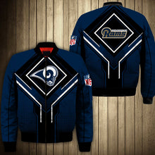 Load image into Gallery viewer, Los Angeles Rams NFL Football Suit 3D Hoodie, 3D Zip Hoodie, 3D Sweatshirt, 3D Fleece Hoodie, 3D T-Shirt, 3D Polo T-Shirt, 3D Tank Top, 3D Bomber Jacket, 3D Long Pants, 3D Short Pants Full Print