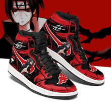 Load image into Gallery viewer, Akatsuki Itachi Naruto Anime Sneakers Air Jordan Shoes Sport Top Branding Trends 2020 Sneakers