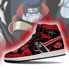 Load image into Gallery viewer, Akatsuki Kisame Shoes Boots Naruto Anime Sneakers Air Jordan Shoes Sport Top Branding Trends 2020 Sneakers
