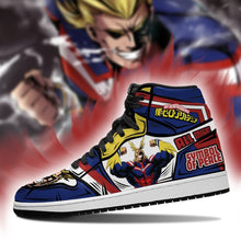 Load image into Gallery viewer, All Might Custom My Hero Academia Anime Sneakers Air Jordan Shoes Sport Top Branding Trends 2020 Sneakers