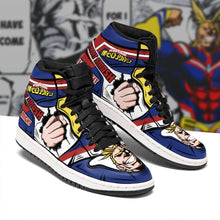 Load image into Gallery viewer, All Might Skill My Hero Academia Anime Sneakers Air Jordan Shoes Sport Top Branding Trends 2020 Sneakers