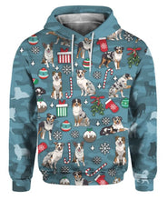 Load image into Gallery viewer, Aussie 3D – Christmas 3D PULLOVER FULL PRINTED HOODIES 3D