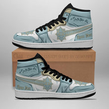 Load image into Gallery viewer, Azure Deer Magic Knight Shoes Black Clover Anime Sneakers Air Jordan Shoes Sport Top Branding Trends 2020 Sneakers