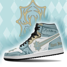 Load image into Gallery viewer, Azure Deer Magic Knight Shoes Black Clover Anime Sneakers Air Jordan Shoes Sport Top Branding Trends 2020 Sneakers