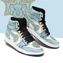 Load image into Gallery viewer, Azure Deer Magic Knight Shoes Black Clover Anime Sneakers Air Jordan Shoes Sport Top Branding Trends 2020 Sneakers
