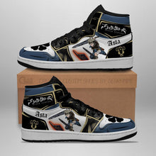 Load image into Gallery viewer, Black Bull Asta Fight Sneakers Black Clover Anime Sneakers Air Jordan Shoes Sport Top Branding Trends 2020 Sneakers