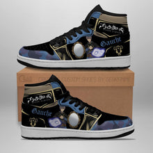 Load image into Gallery viewer, Black Bull Gauche Shoes Black Clover Anime Sneakers Air Jordan Shoes Sport Top Branding Trends 2020 Sneakers