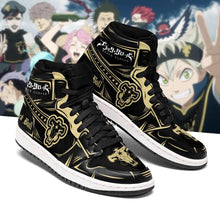 Load image into Gallery viewer, Black Bull Magic Knight Shoes Black Clover Anime Sneakers Air Jordan Shoes Sport Top Branding Trends 2020 Sneakers