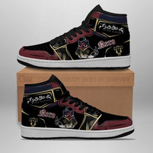 Load image into Gallery viewer, Black Bull Nero Shoes Black Clover Anime Sneakers Air Jordan Shoes Sport Top Branding Trends 2020 Sneakers