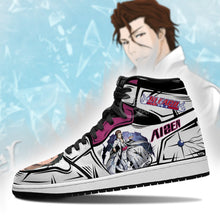 Load image into Gallery viewer, Bleach Aizen Shoes Boots Bleach Anime Sneakers Air Jordan Shoes Sport Sneakers