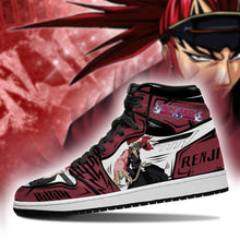 Load image into Gallery viewer, Bleach Renji Shoes Boots Bleach Anime Sneakers Air Jordan Shoes Sport Top Branding Trends 2020 Sneakers