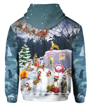 Load image into Gallery viewer, Boxer – Christmas 3D PULLOVER FULL PRINTED HOODIES 3D