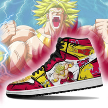 Load image into Gallery viewer, Broly Shoes Boots Dragon Ball Z Sneakers Air Jordan Shoes Sport Top Branding Trends 2020 Sneakers