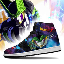 Load image into Gallery viewer, Cell Shoes Boots Galaxy Dragon Ball Z Anime Sneakers Air Jordan Shoes Sport Top Branding Trends 2020 Sneakers