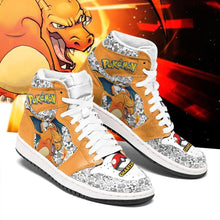 Load image into Gallery viewer, Charizard Cute Pokemon Anime Sneakers Air Jordan Shoes Sport Top Branding Trends 2020 Sneakers