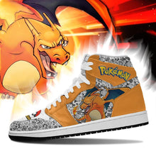 Load image into Gallery viewer, Charizard Cute Pokemon Anime Sneakers Air Jordan Shoes Sport Top Branding Trends 2020 Sneakers
